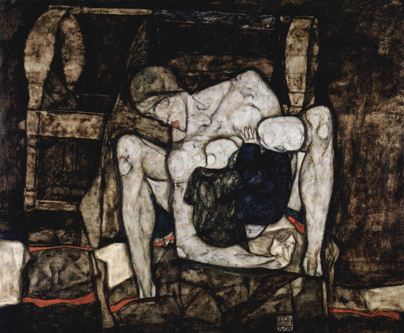 Blind Mor, eller Moderen - Egon Schiele
