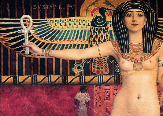 🏺 Det gamle Egypten – Isis – Gustav Klimt (omkring 1890-1891)