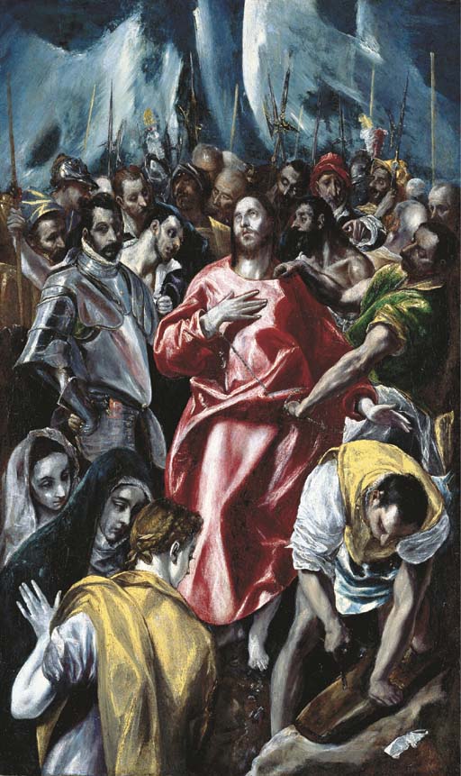 Kristi afklædning - El Greco