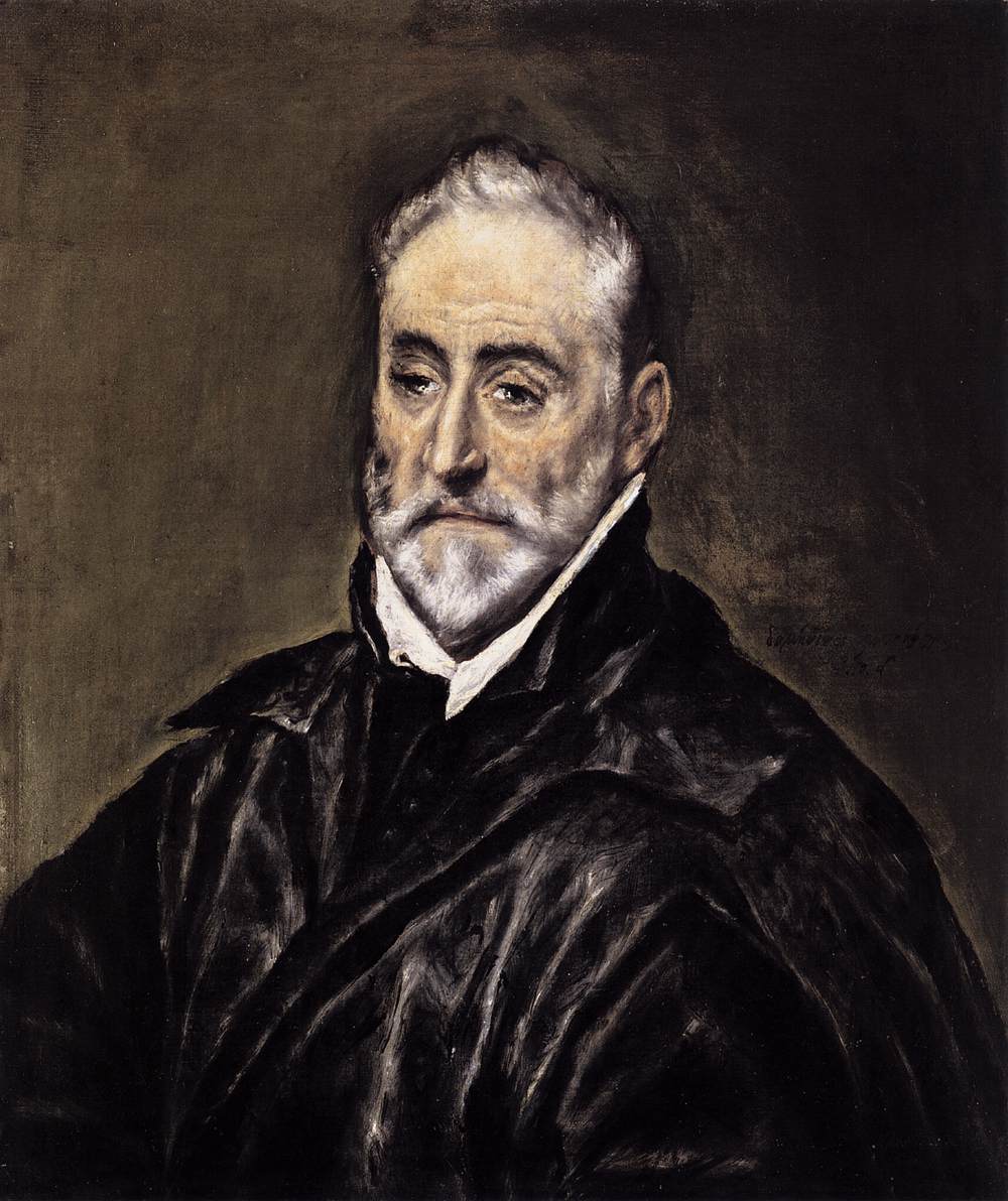 Antonio de Covarrubias y Leiva-portræt - El Greco