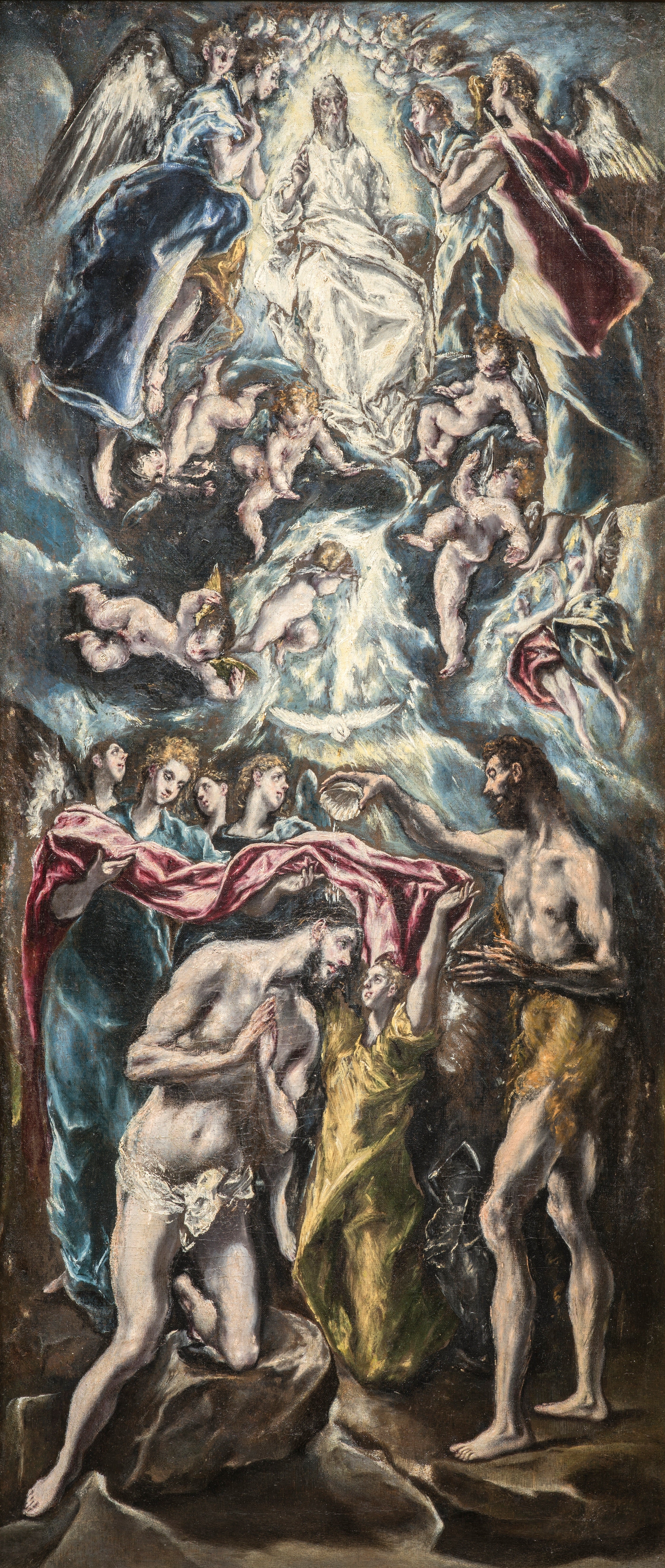 Dåben af Kristus - El Greco