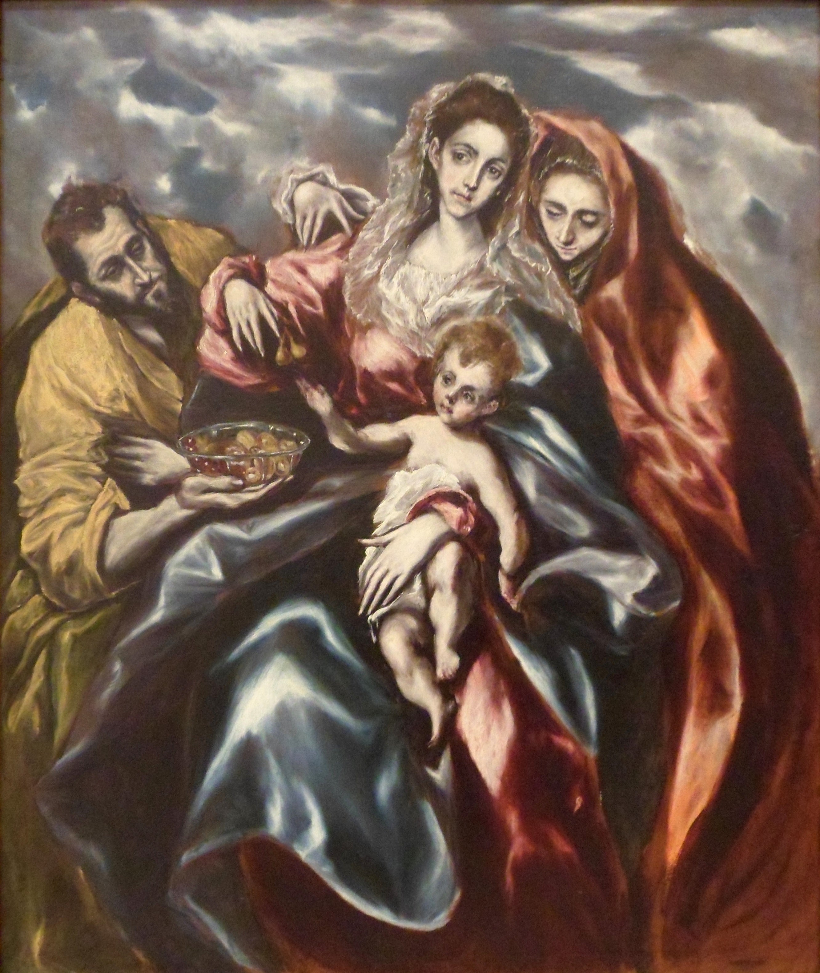 Den Hellige Familie med Marie-Magdalena - El Greco