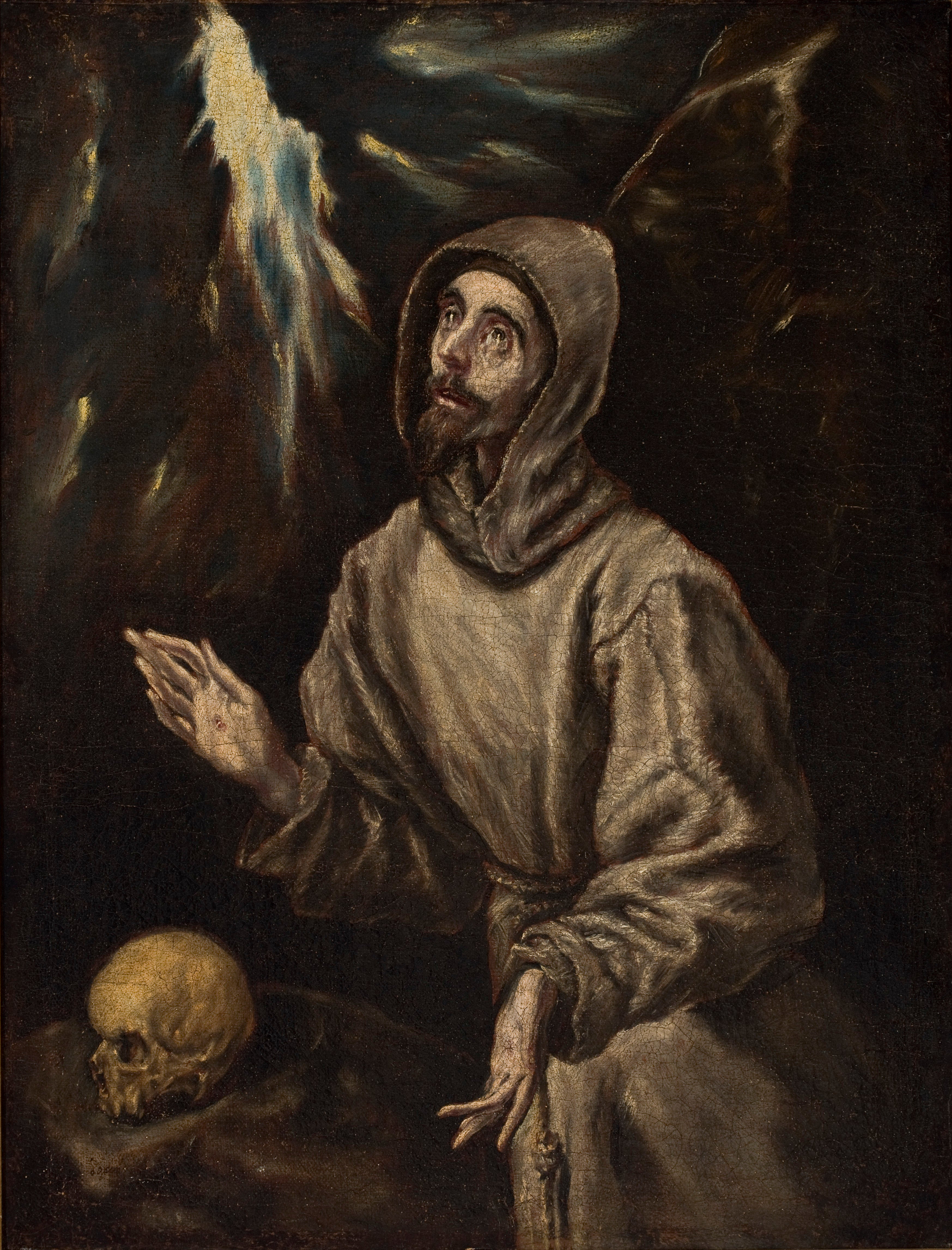 Ekstase af Saint François modtager stigmata - El Greco