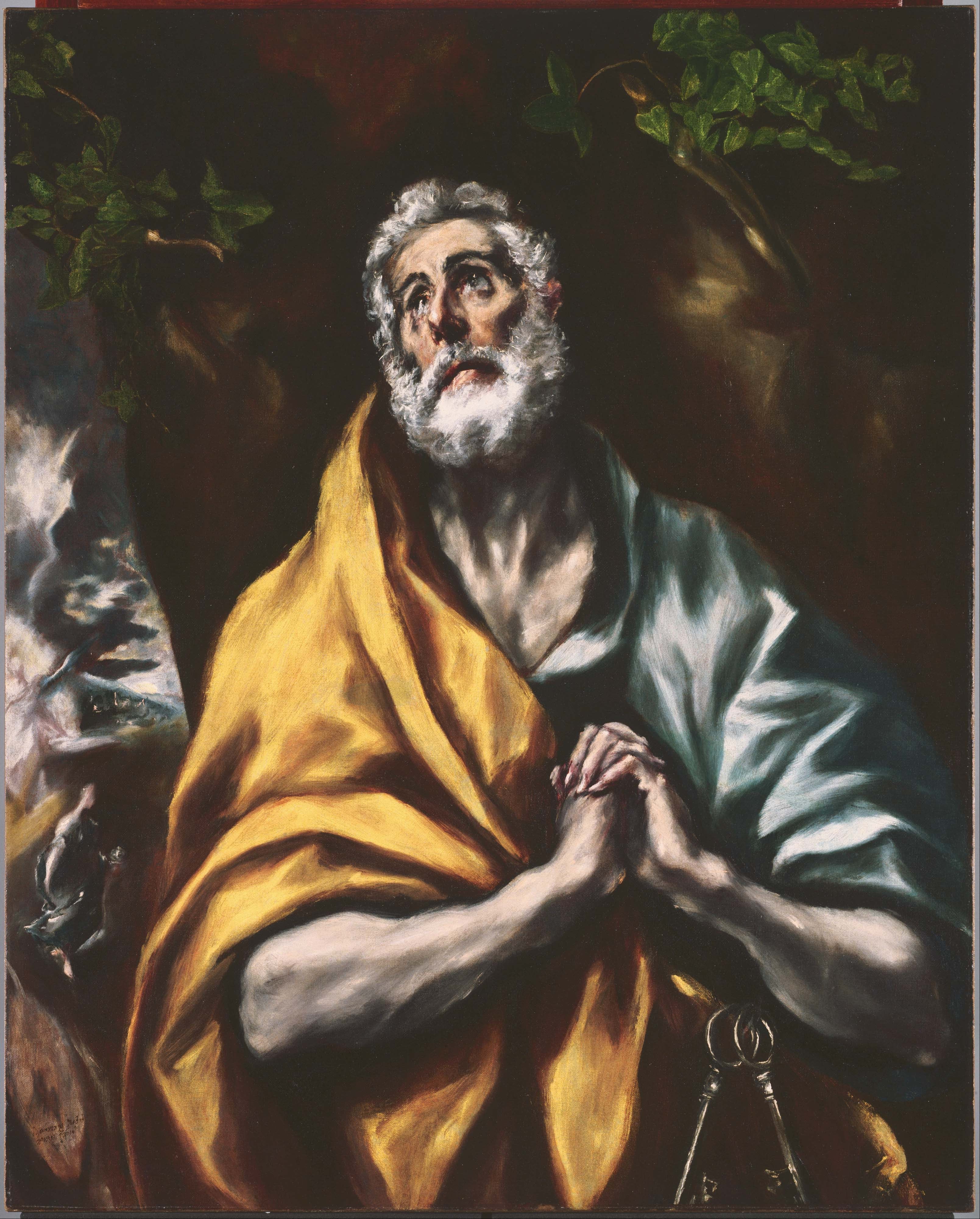 Den omvendende Sankt Peter - El Greco