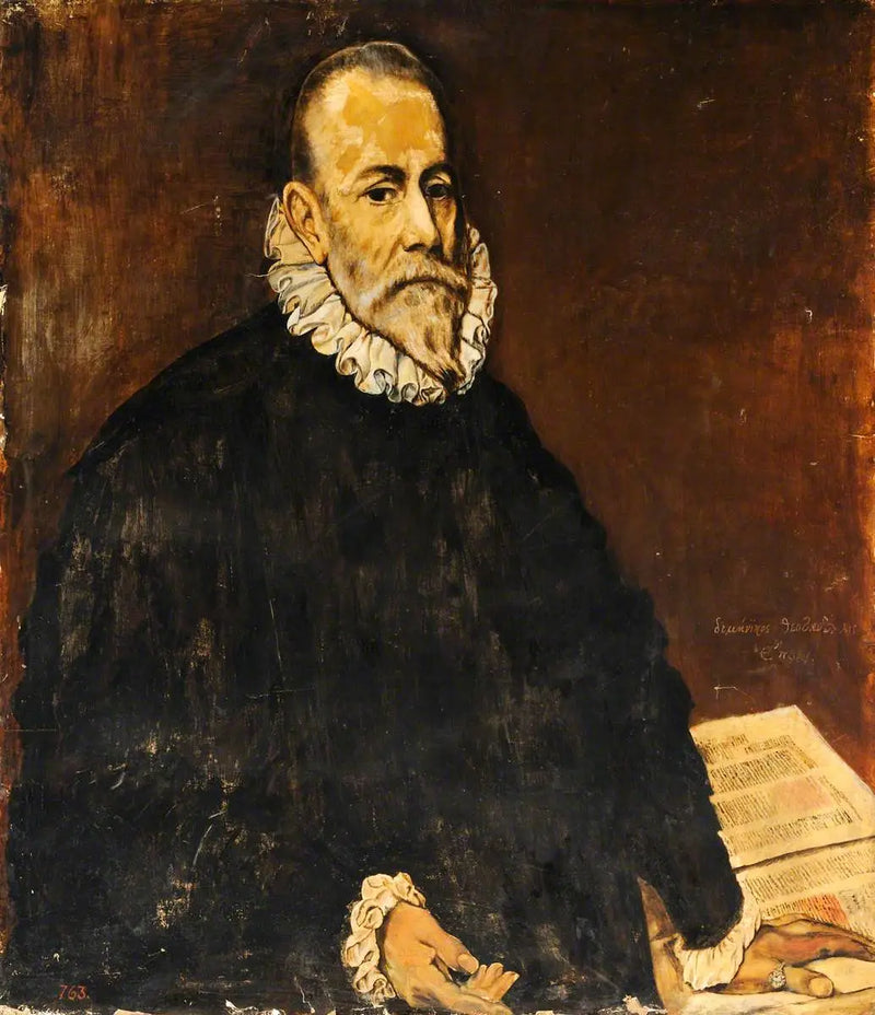 Portræt af en mand - El Greco