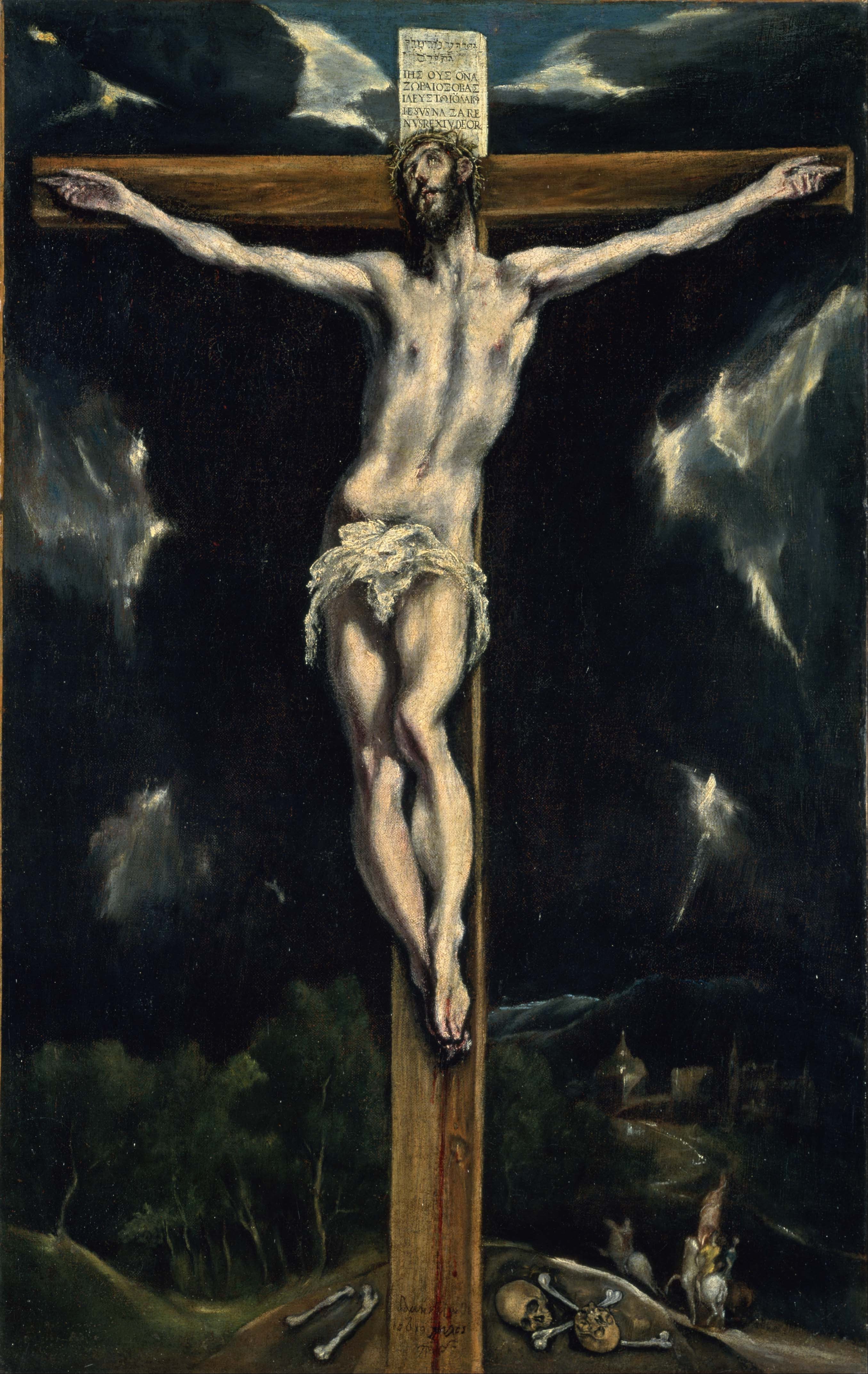 Kristus på korset. - El Greco