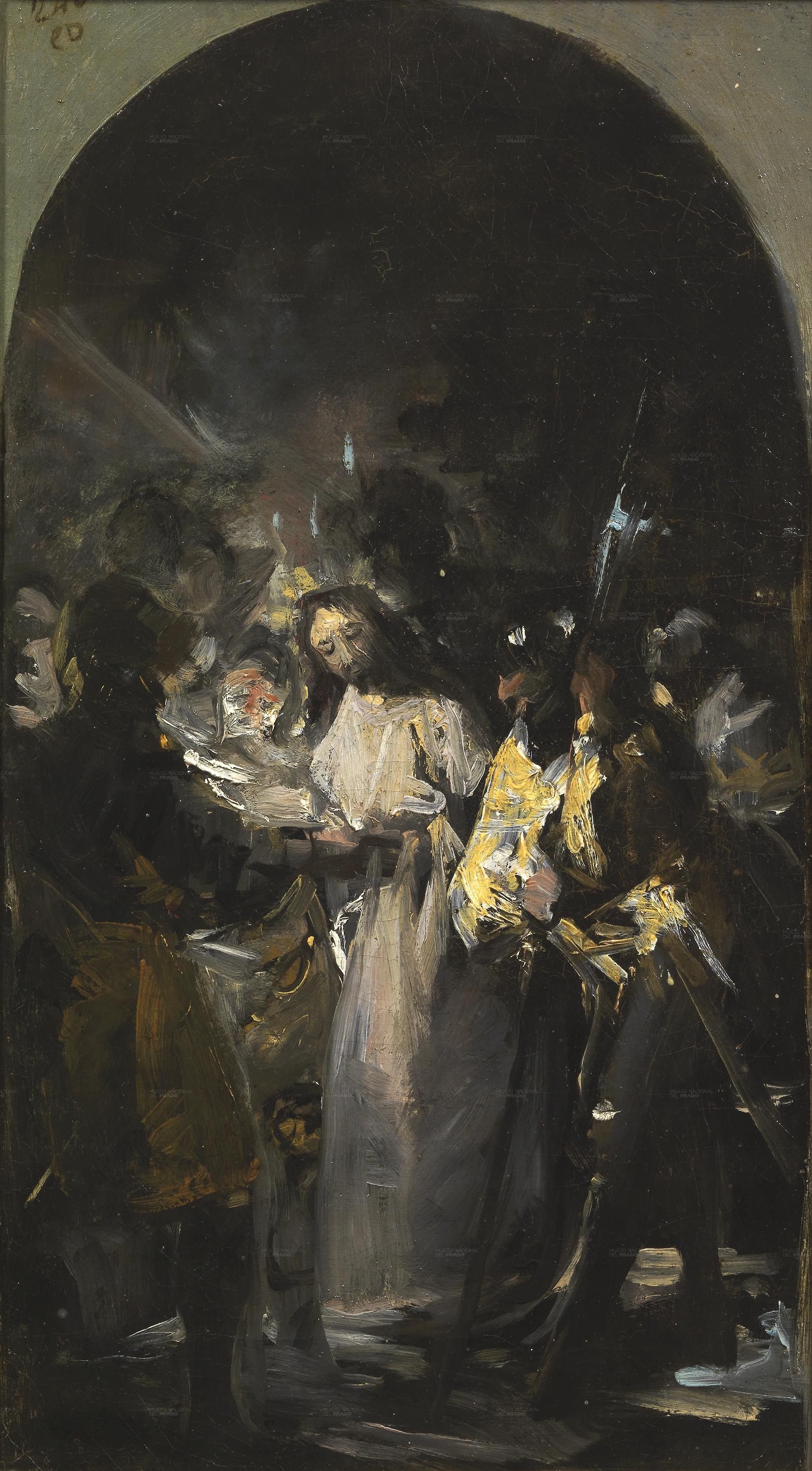 Reproduction du tableau « L'Arrestation du Christ - Francisco de Goya » par Alpha Reproduction en peinture à l’huile