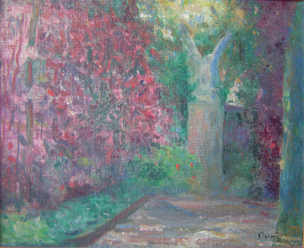 Meu jardim em Copacabana - Eliseu Visconti