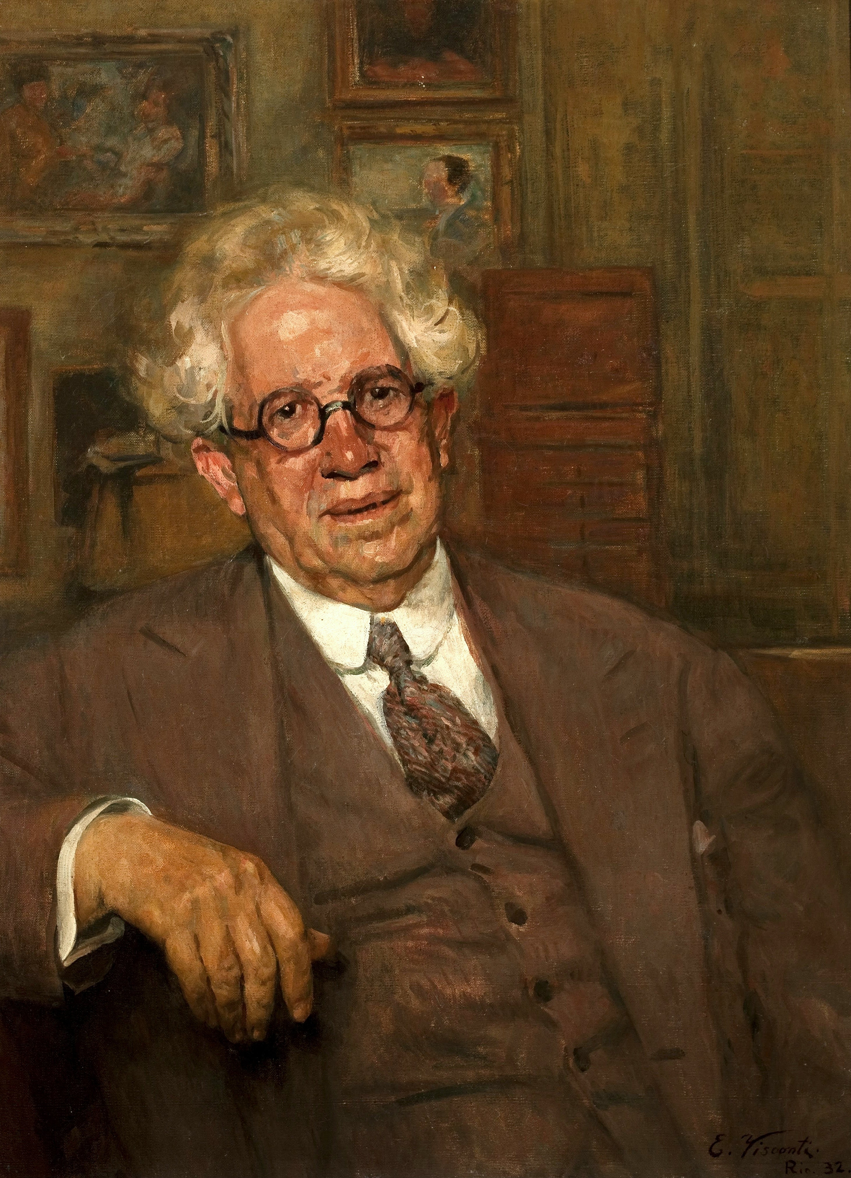 Retrato de José da Silva Brandão - Eliseu Visconti