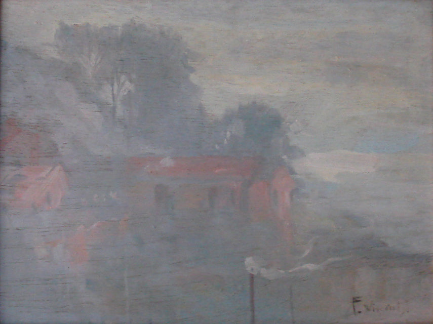 Encosta do Morro de Santo Antônio - Eliseu Visconti