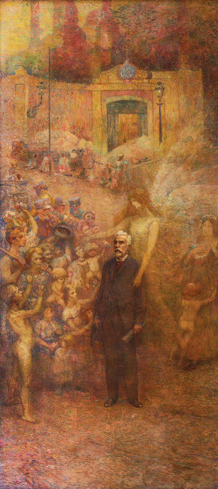 Deveres da Cidade (Painel direito do Tríptico) - Pereira Passos - Eliseu Visconti