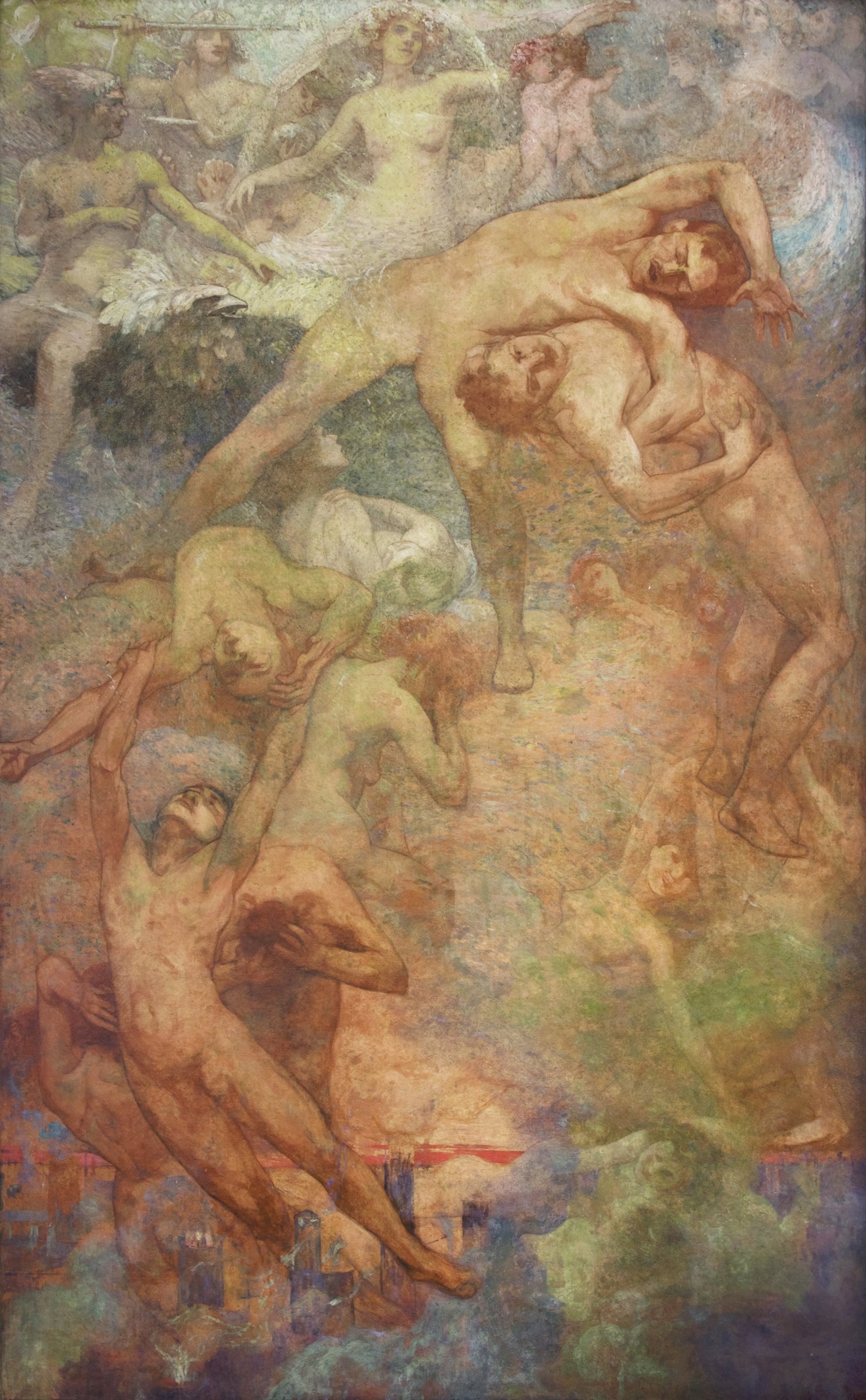 O Progresso - Painel da Biblioteca Nacional - Eliseu Visconti