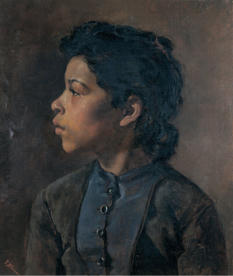 Tête d'une fille - Elizabeth Nourse