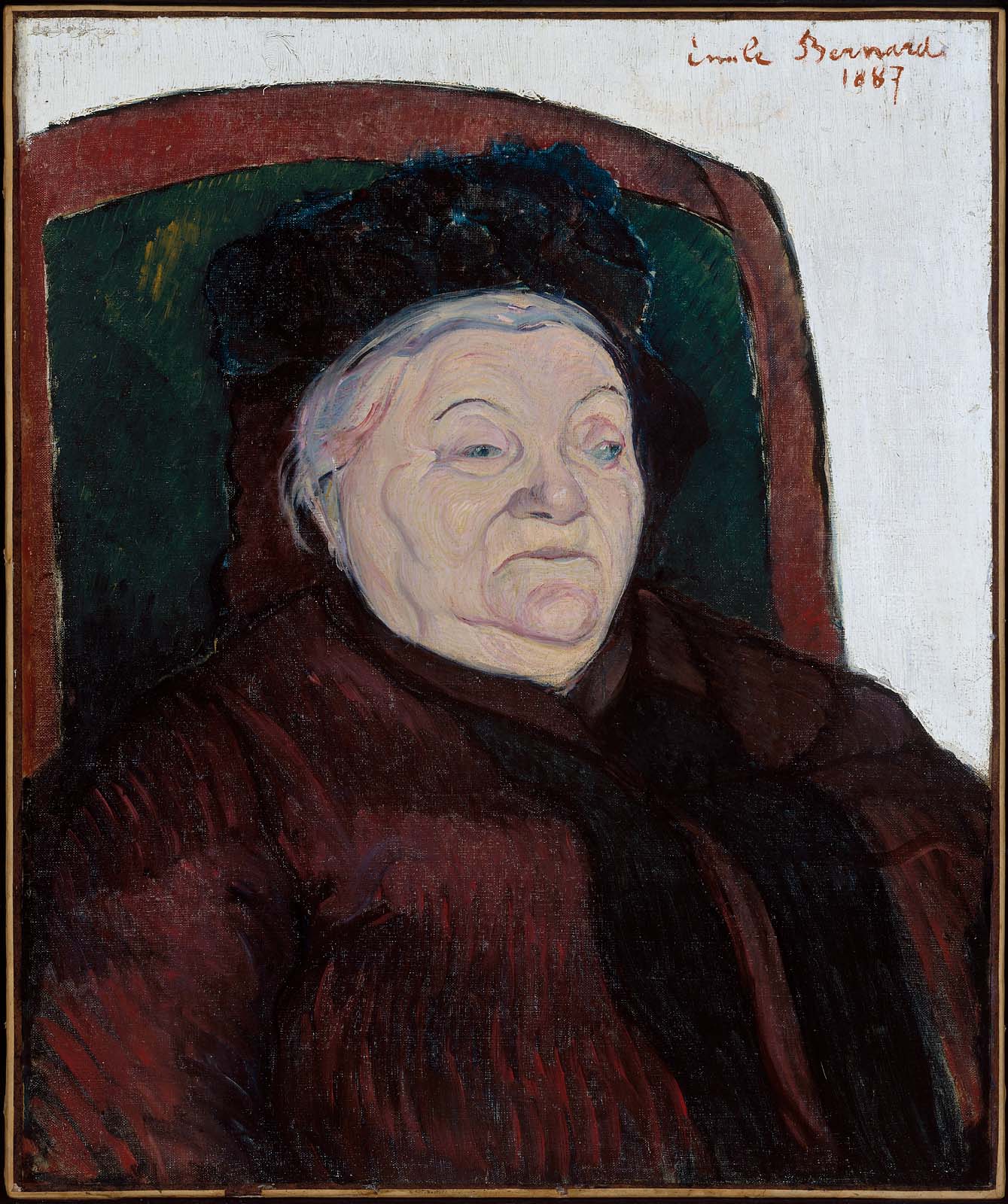 La grand-mère de l’artiste - Émile Bernard - Alpha Reproduction