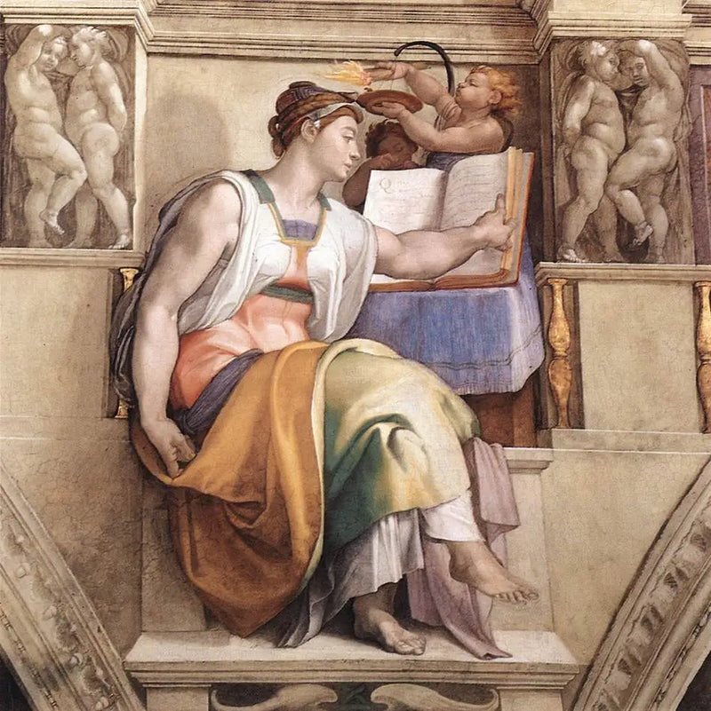 Sibylle af Erythræa - Michelangelo