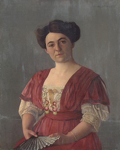 Portrait de Mme Haasen - Félix Vallotton