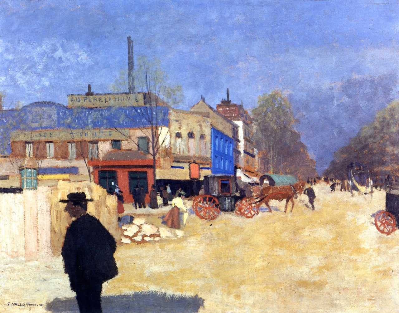 Place Clichy, Paris - Félix Vallotton