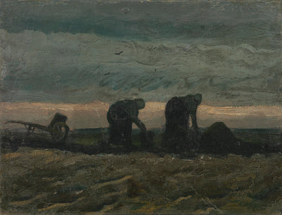 Kvinder på tørvemosen - Vincent van Gogh