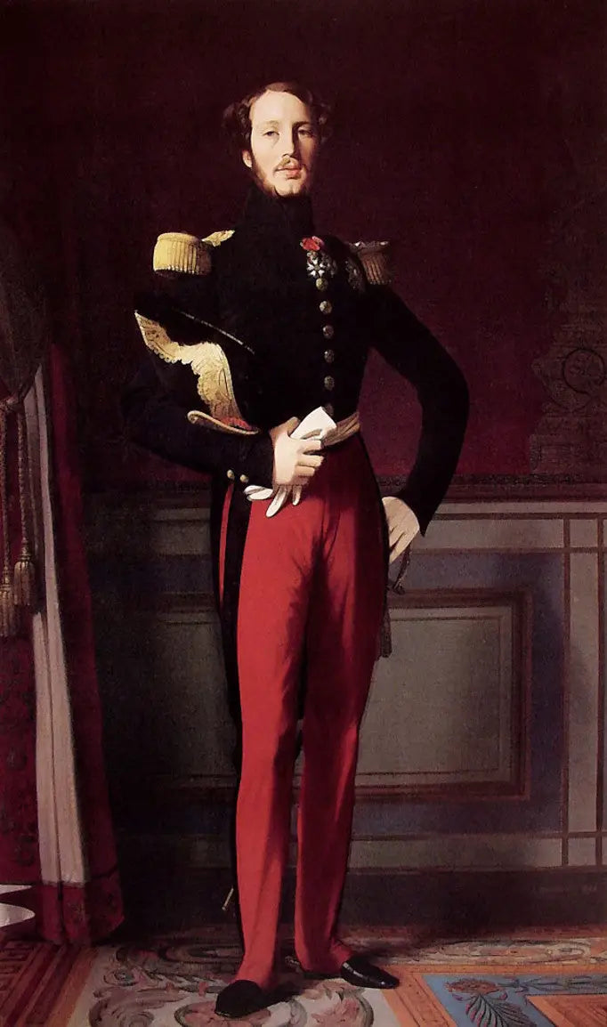 Ferdinand-Philippe, hertug af Orléans (1810-1842) - Jean-Auguste-Dominique Ingres
