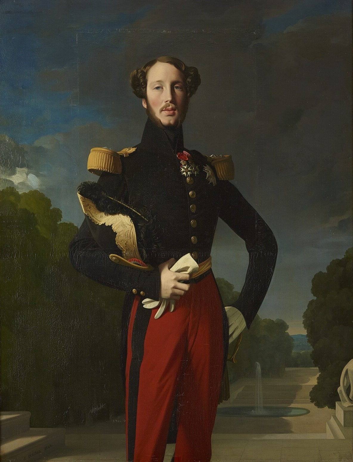Ferdinand-Philippe-Henri, hertug af Orléans (1810-1842) - Jean-Auguste-Dominique Ingres