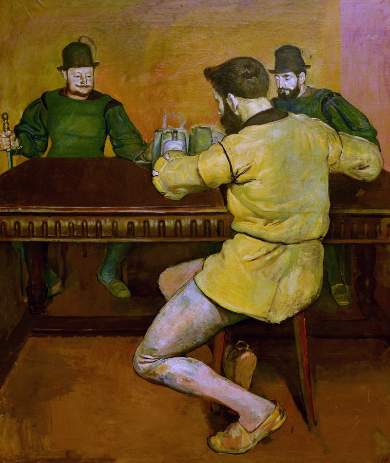 Drikkere - Ferdinand Hodler