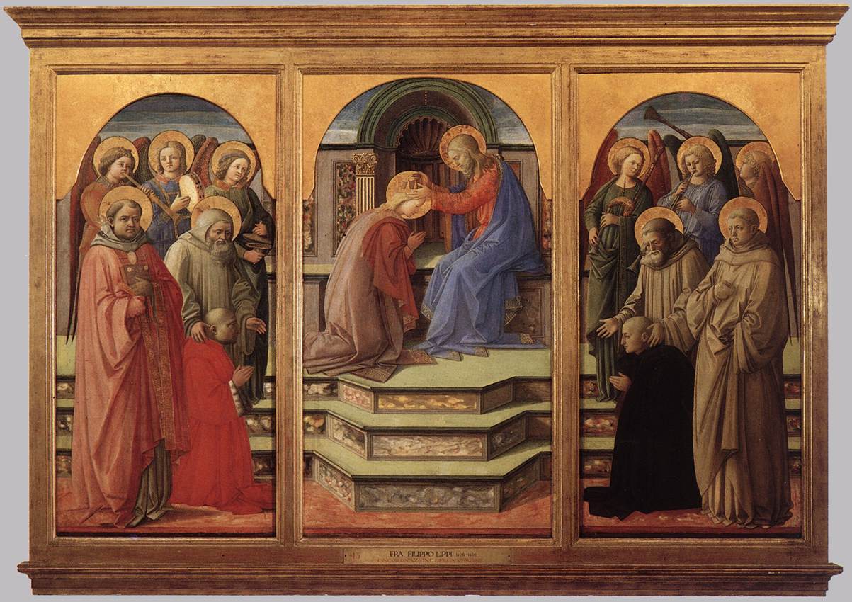 Couronnement Marsuppini - Fra Filippo Lippi