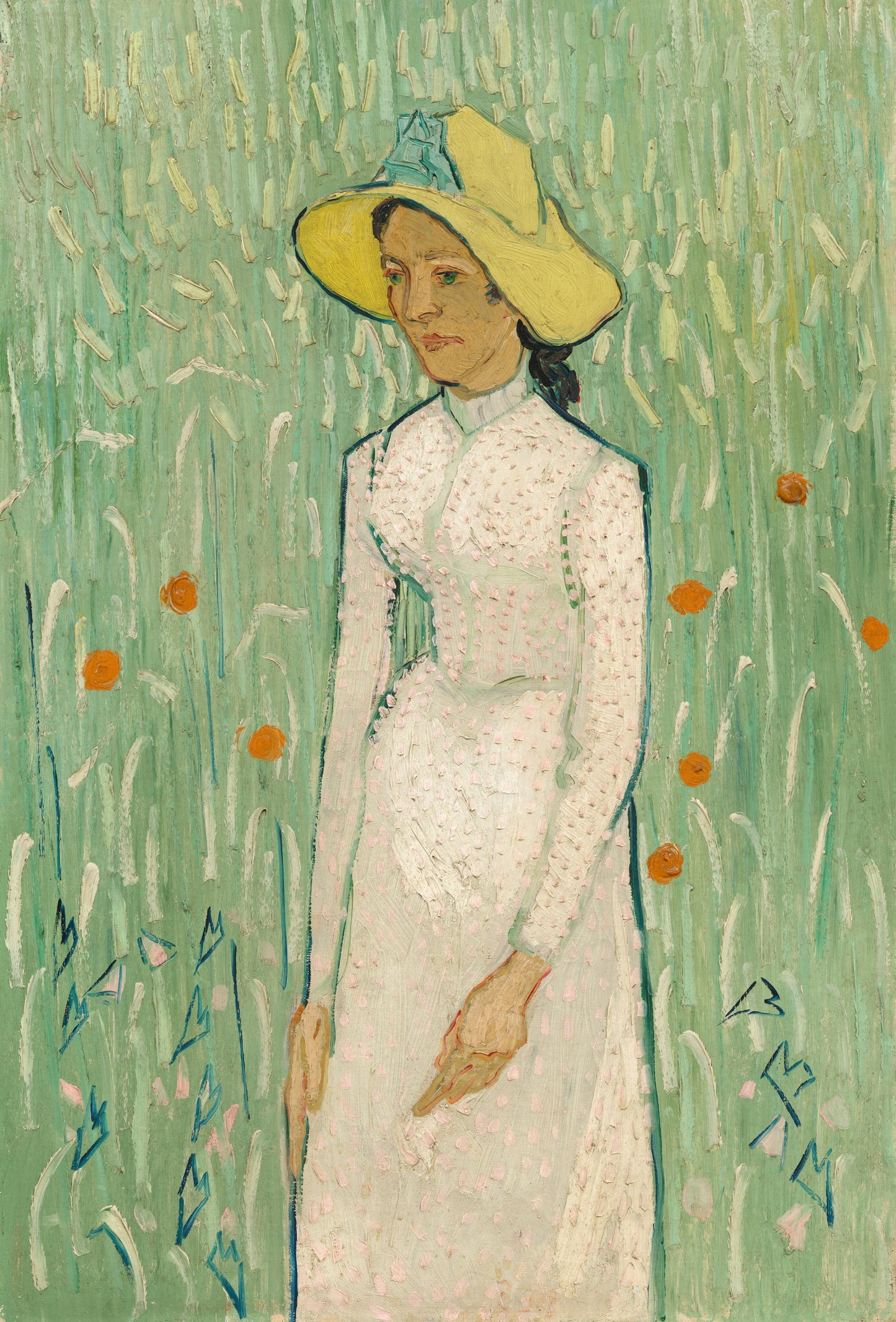 👒 Pige i hvidt – Vincent van Gogh (1890)