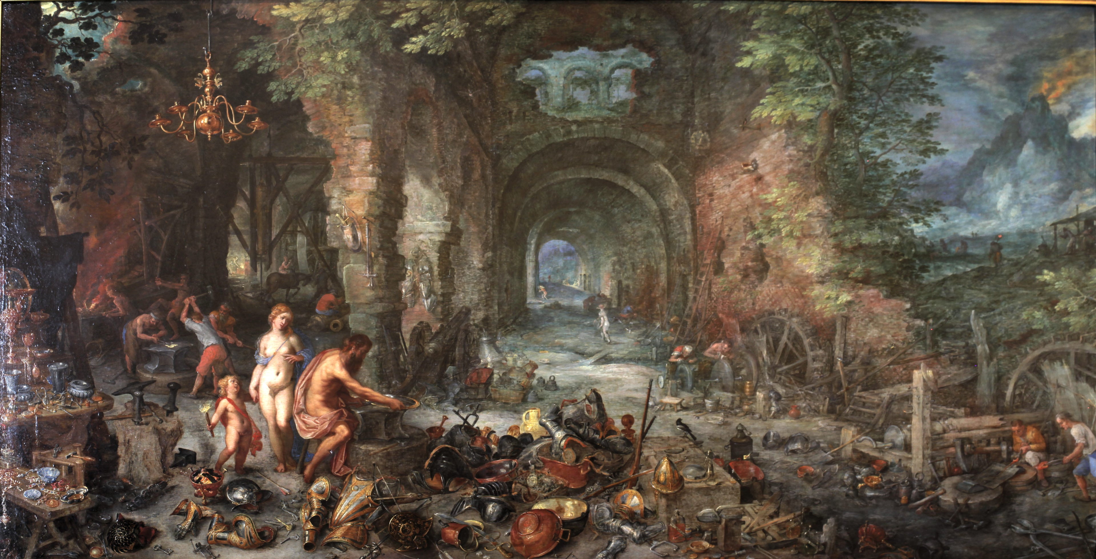 Le Feu - Jan Brueghel l'Ancien