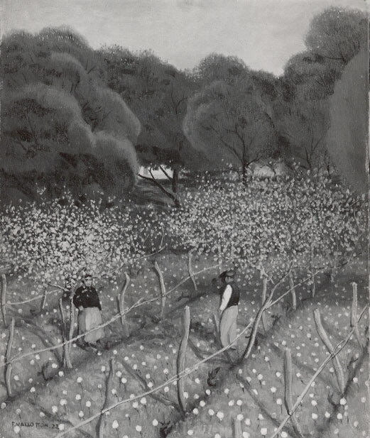 Pêchers en fleurs, Provence - Félix Vallotton