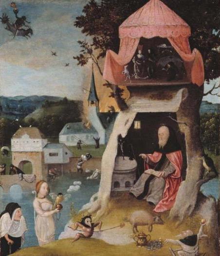 Saint Antonys fristelse - Hieronymus Bosch