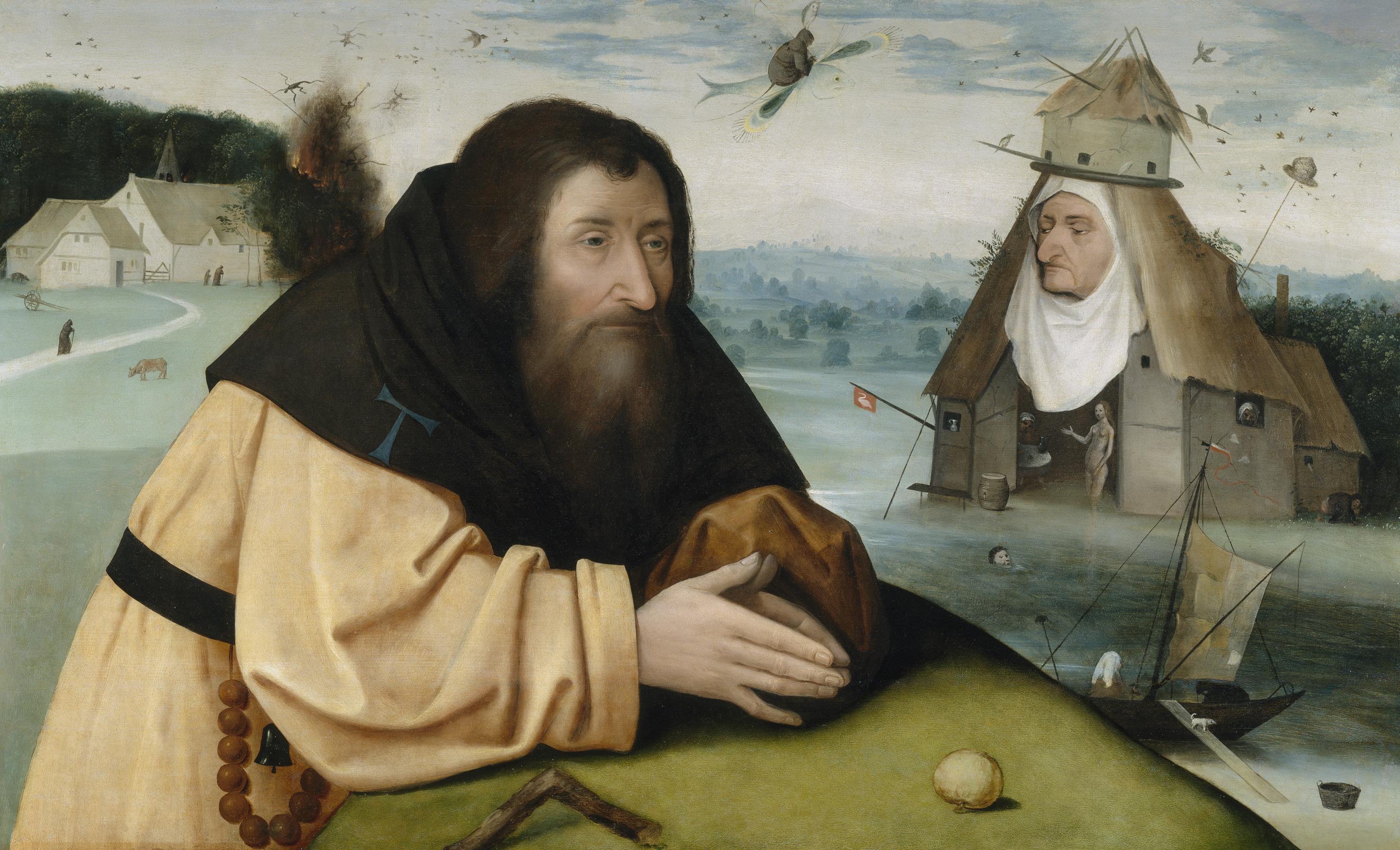 Saint Antonys fristelse - Hieronymus Bosch