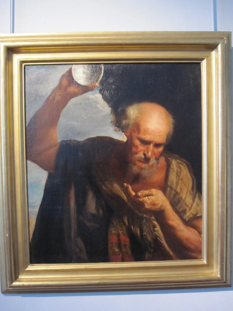 Diogène buvant - Pier Francesco Mola