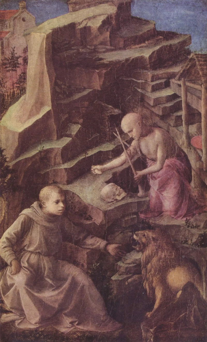 Saint Jerome Penitent - Fra Filippo Lippi