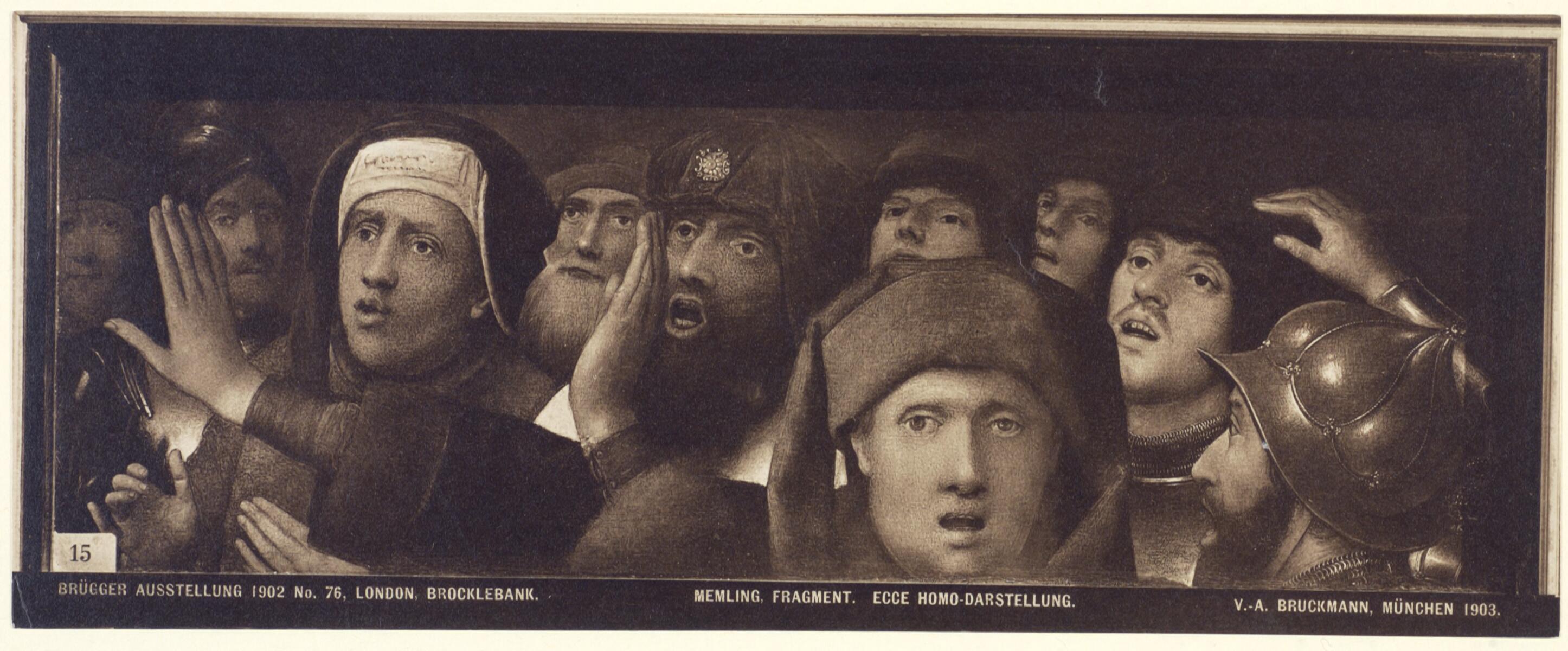 Jøderne, der kræver Jesu fordømmelse - Hans Memling