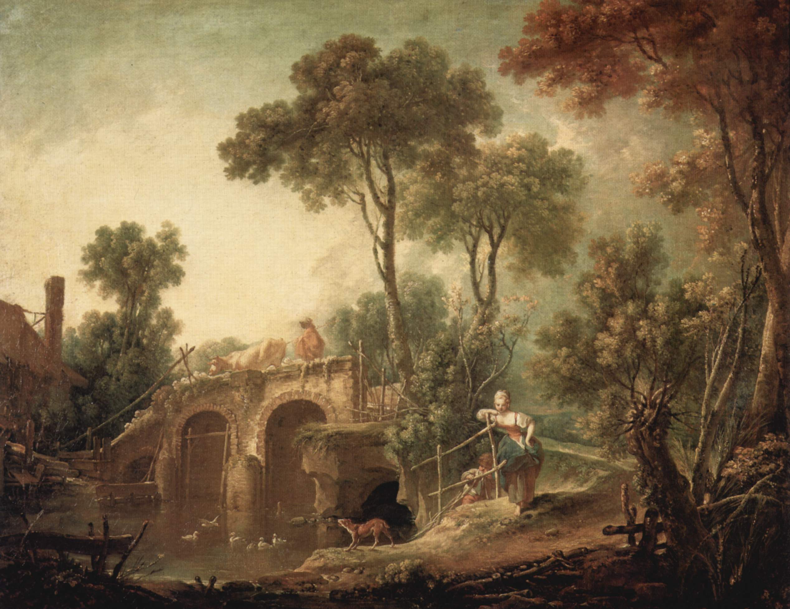Le Pont - François Boucher
