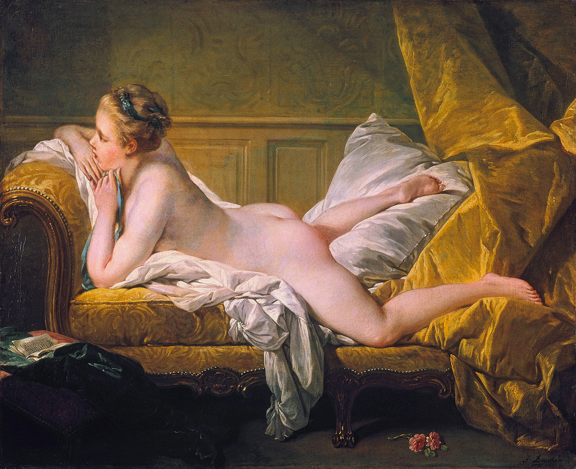 Fille allongée - François Boucher
