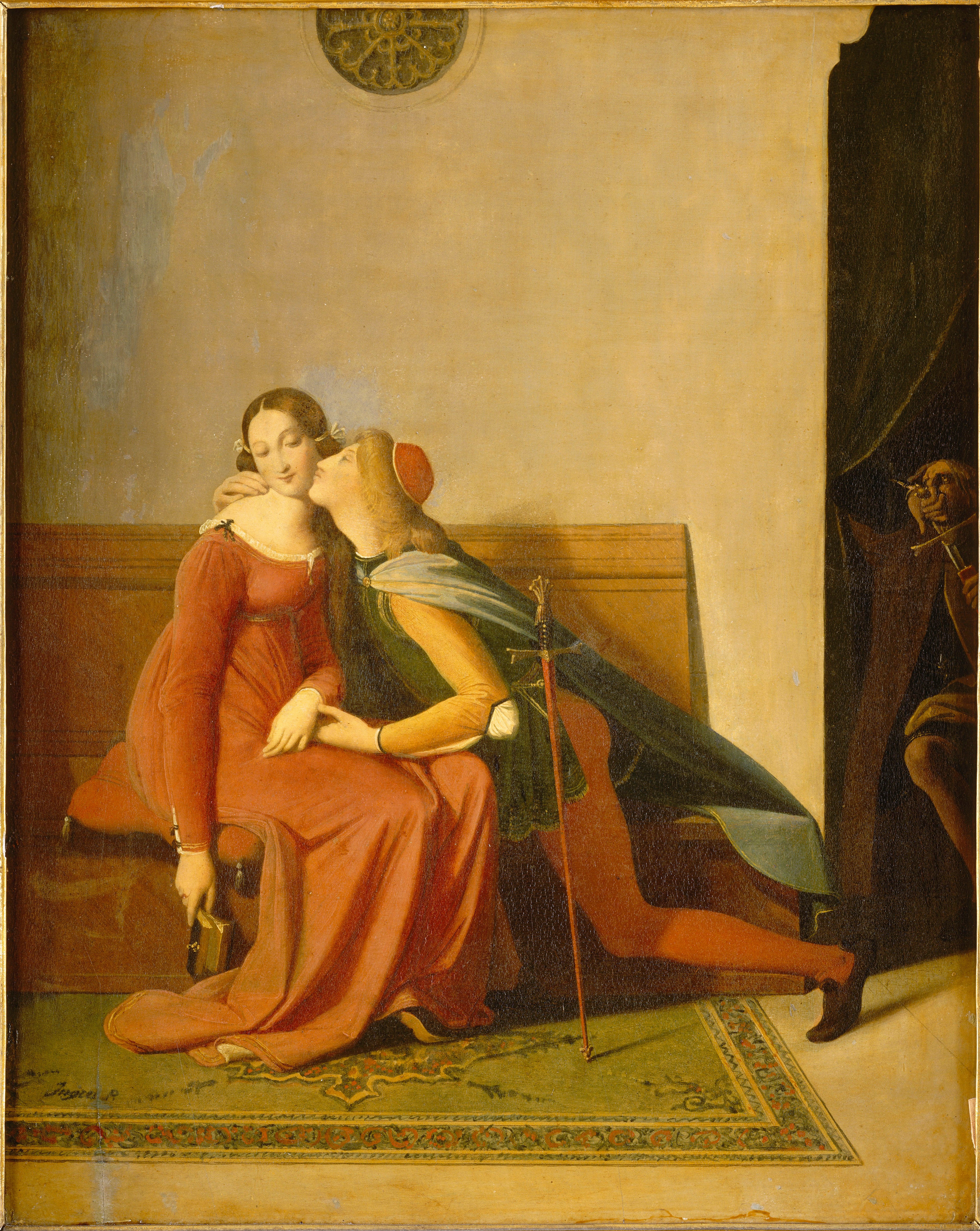 Paolo og Francesca - Jean-Auguste-Dominique Ingres