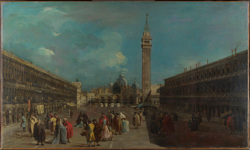 Venedig: Markusplatz - Francesco Guardi
