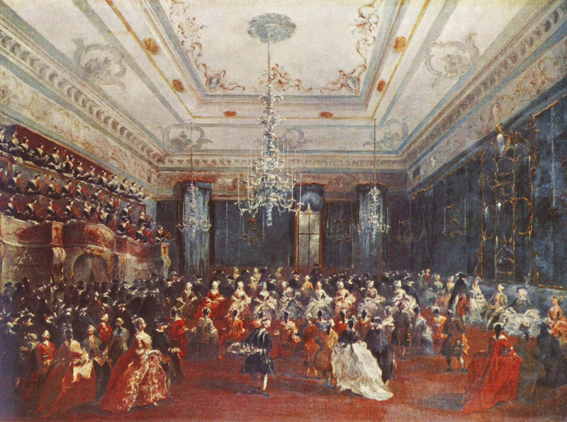 Galla koncert i Venedig - Francesco Guardi