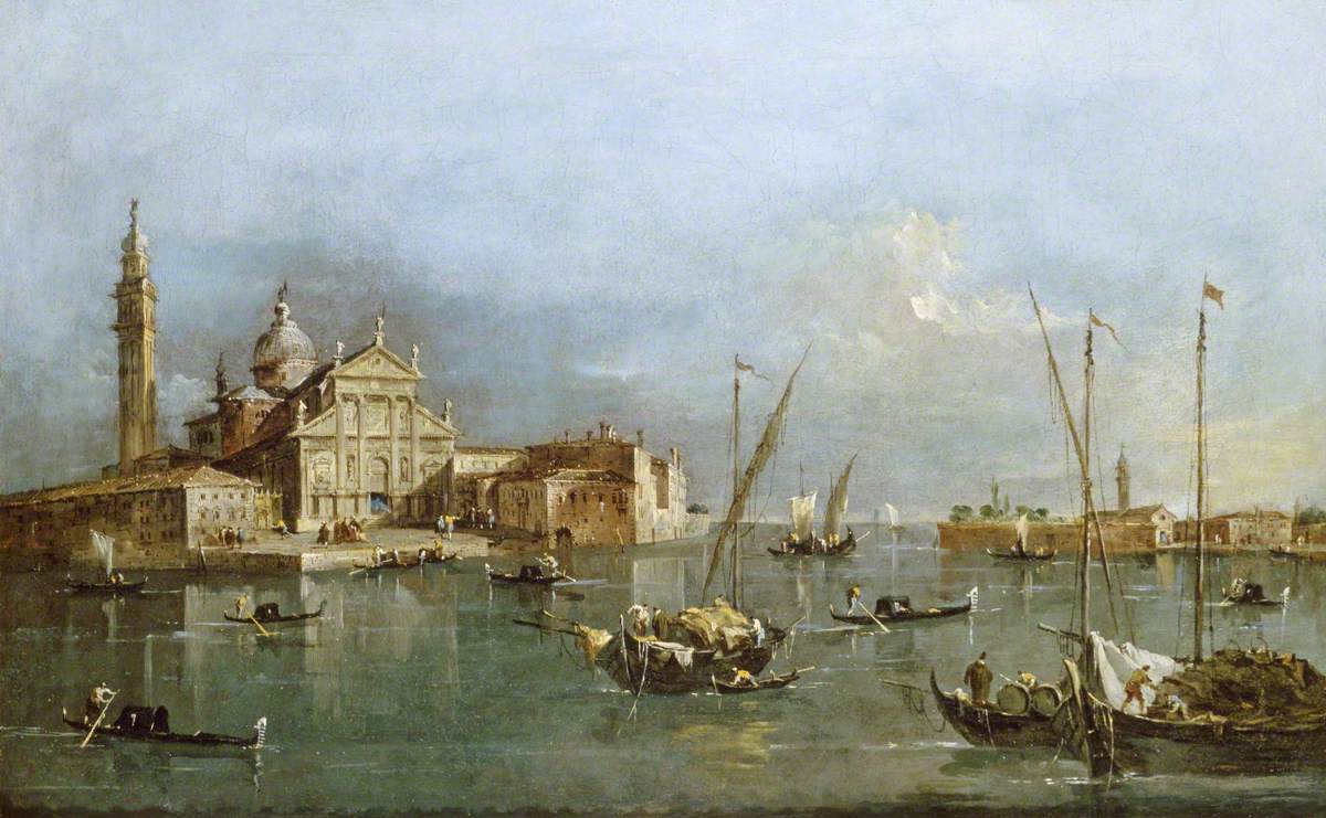 San Giorgio Maggiore, Venise - Francesco Guardi