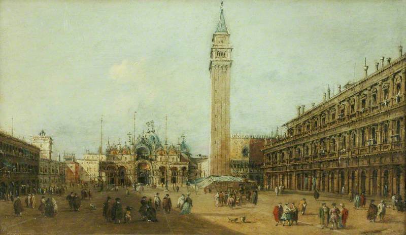 Place Saint-Marc, Venedig - Francesco Guardi