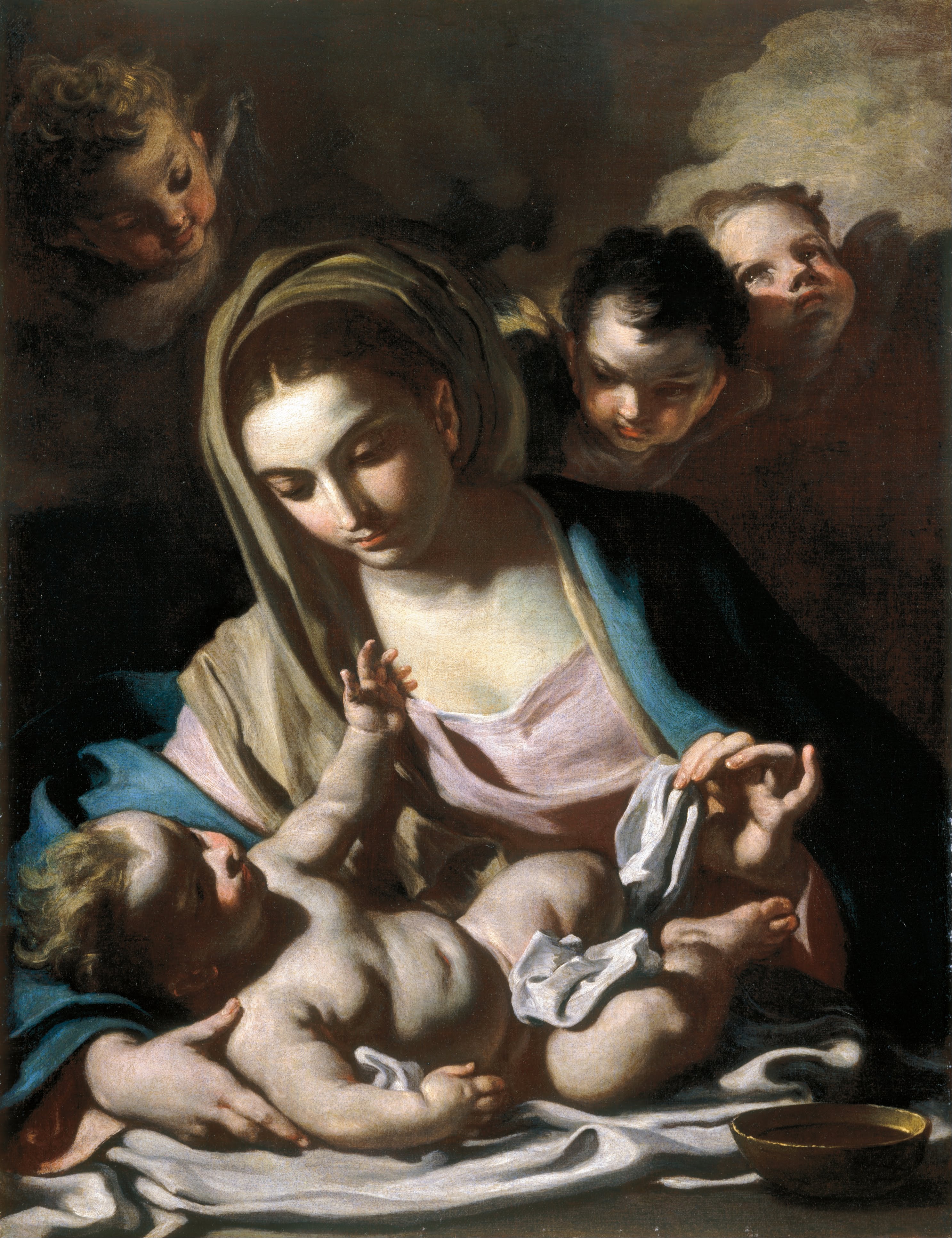 Vierge à l’Enfant - Francesco Solimena - Alpha Reproduction