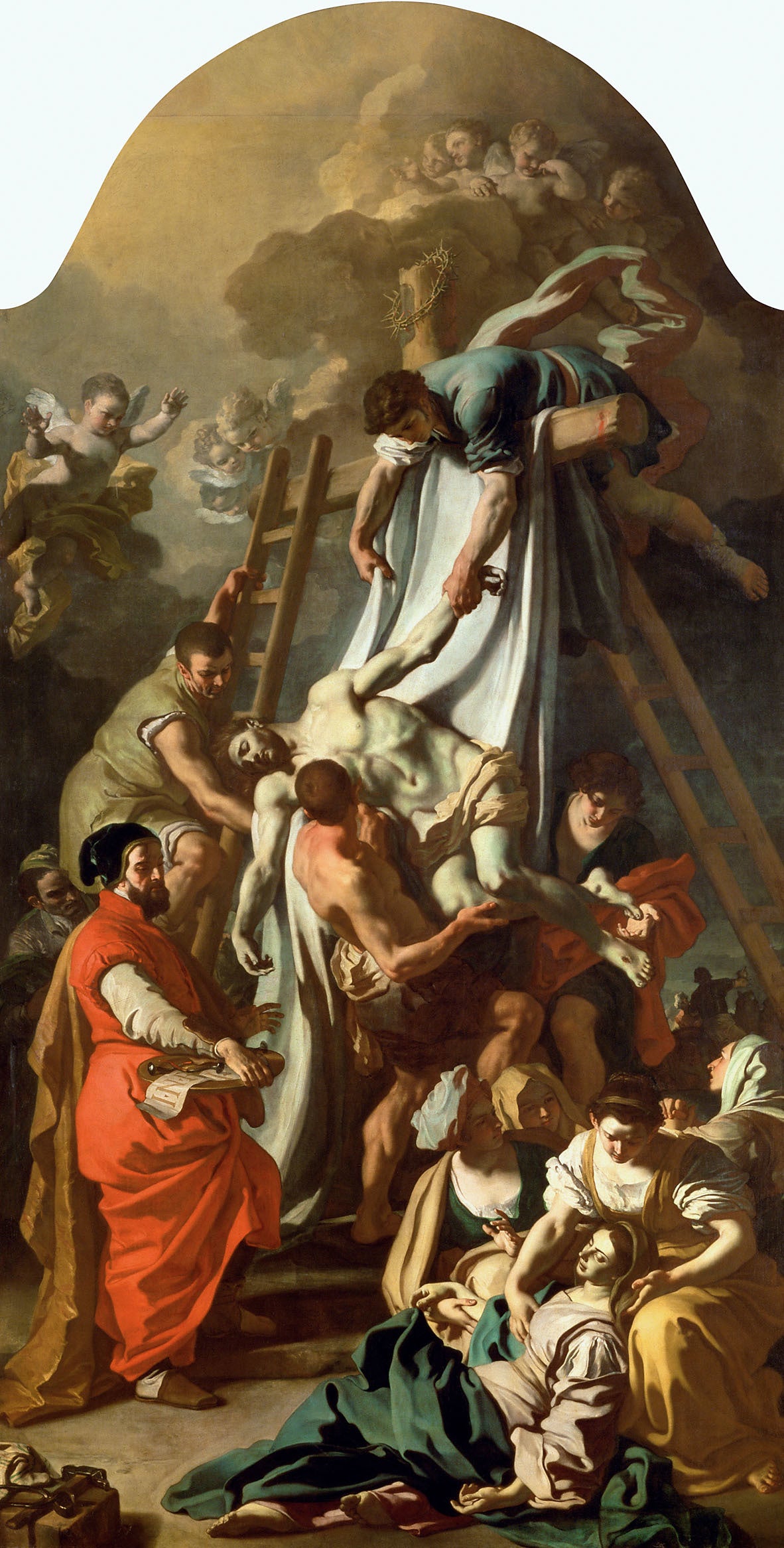 La Déposition - Francesco Solimena - Alpha Reproduction