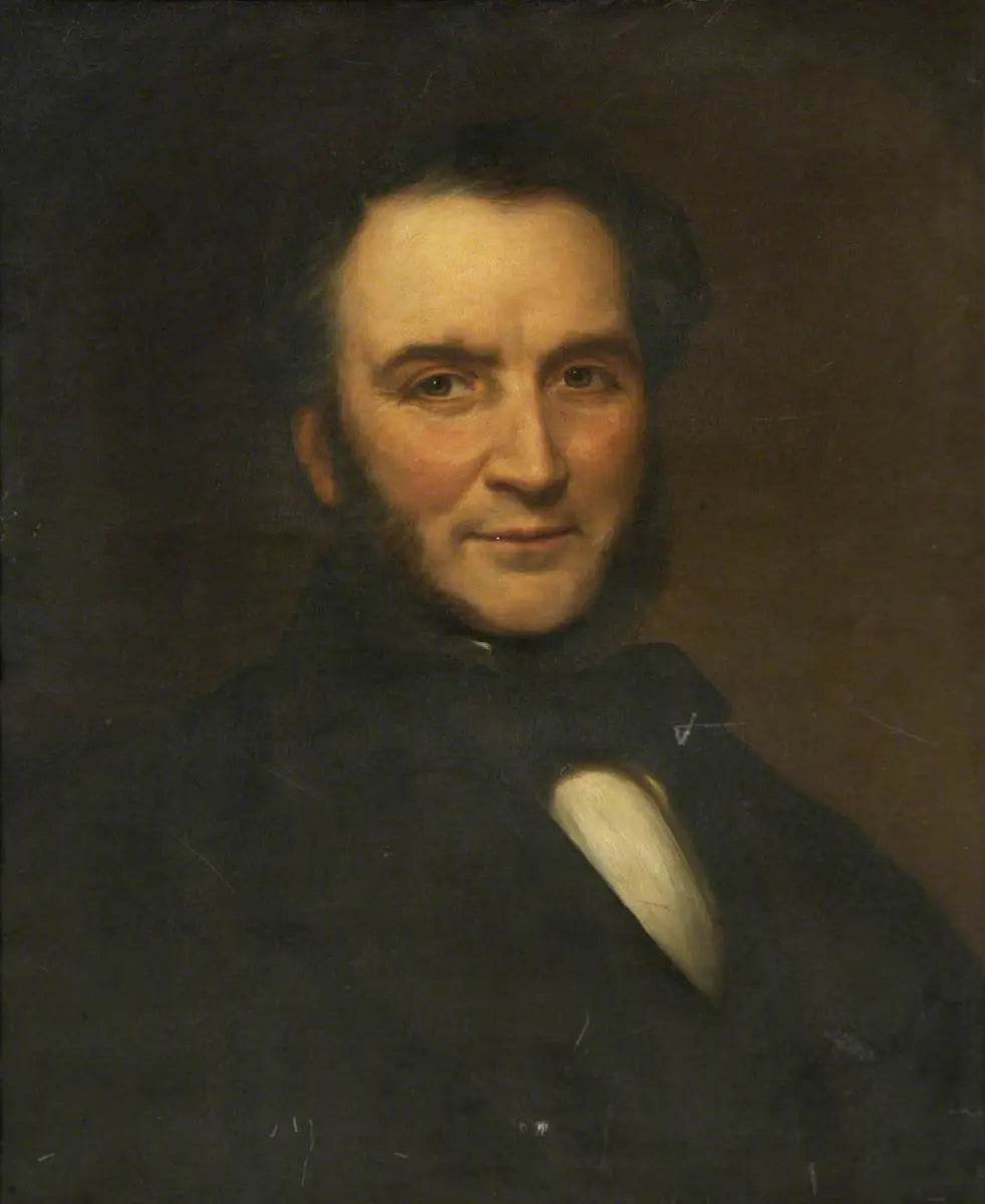 Robert Hodge (1810–1890) 1er ingénieur municipal de Plymouth (1854–1878) - Fitz Henry Lane - Alpha Reproduction