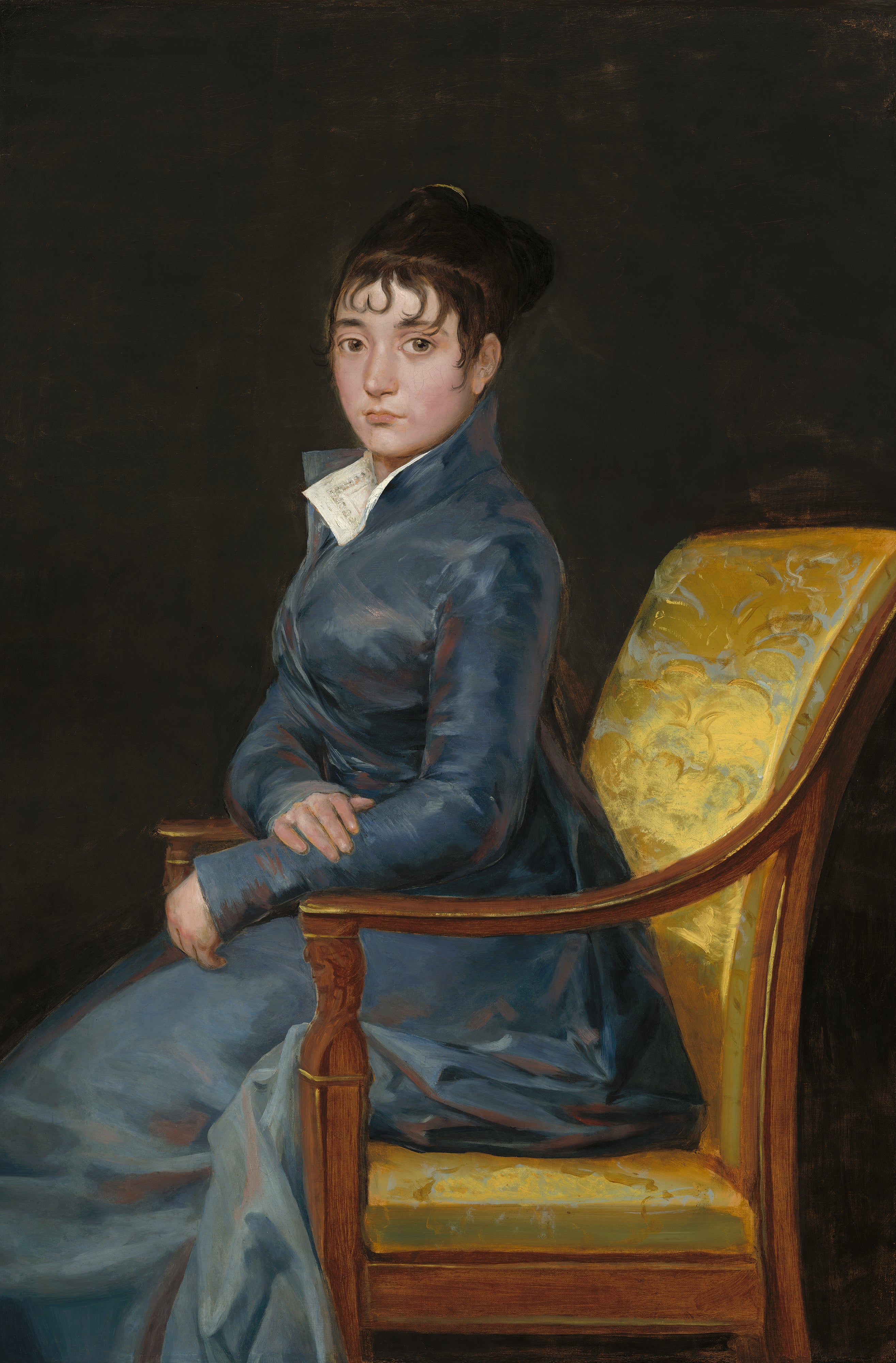 Reproduction du tableau « Portrait de Teresa Sureda - Francisco de Goya » par Alpha Reproduction en peinture à l’huile