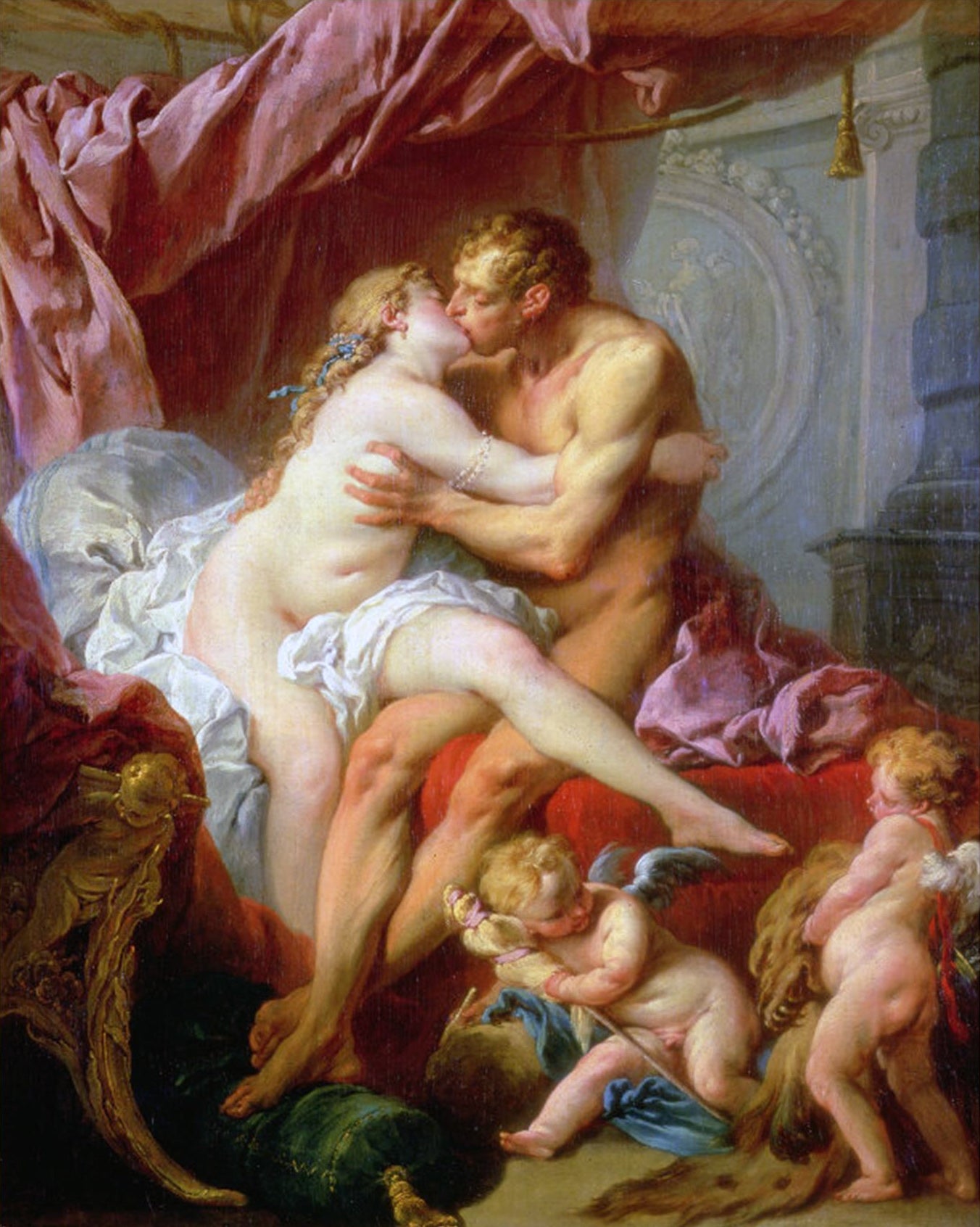 Hercule et Omphale - François Boucher