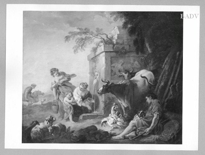 La Fontaine - François Boucher