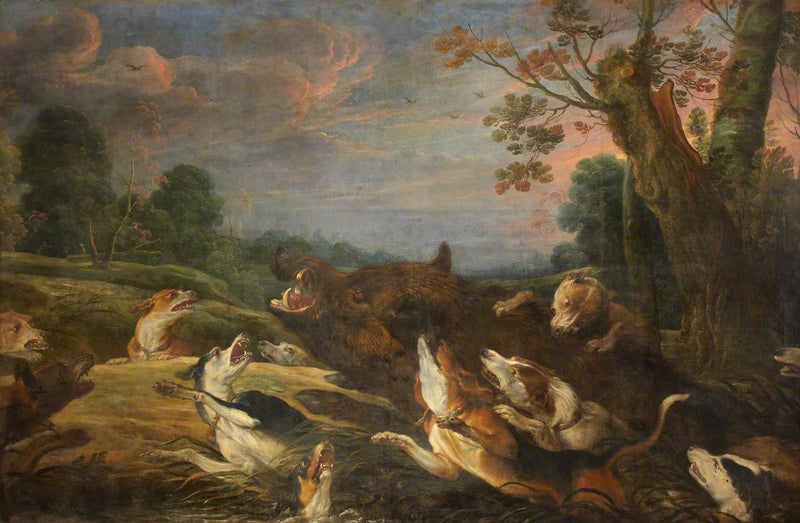 La chasse au sanglier - Frans Snyders