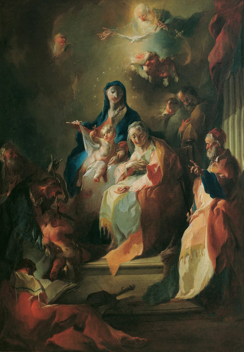 La Sainte Famille - Franz Anton Maulbertsch