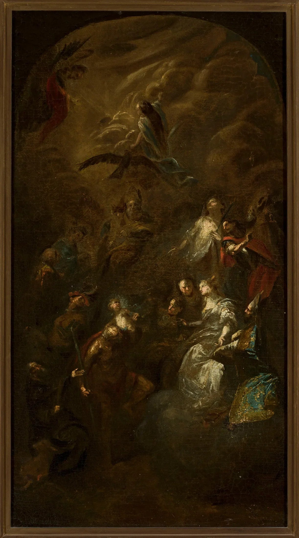 Les quatorze saints auxiliaires. - Franz Anton Maulbertsch image 1 tableau peint à l’huile sur toile